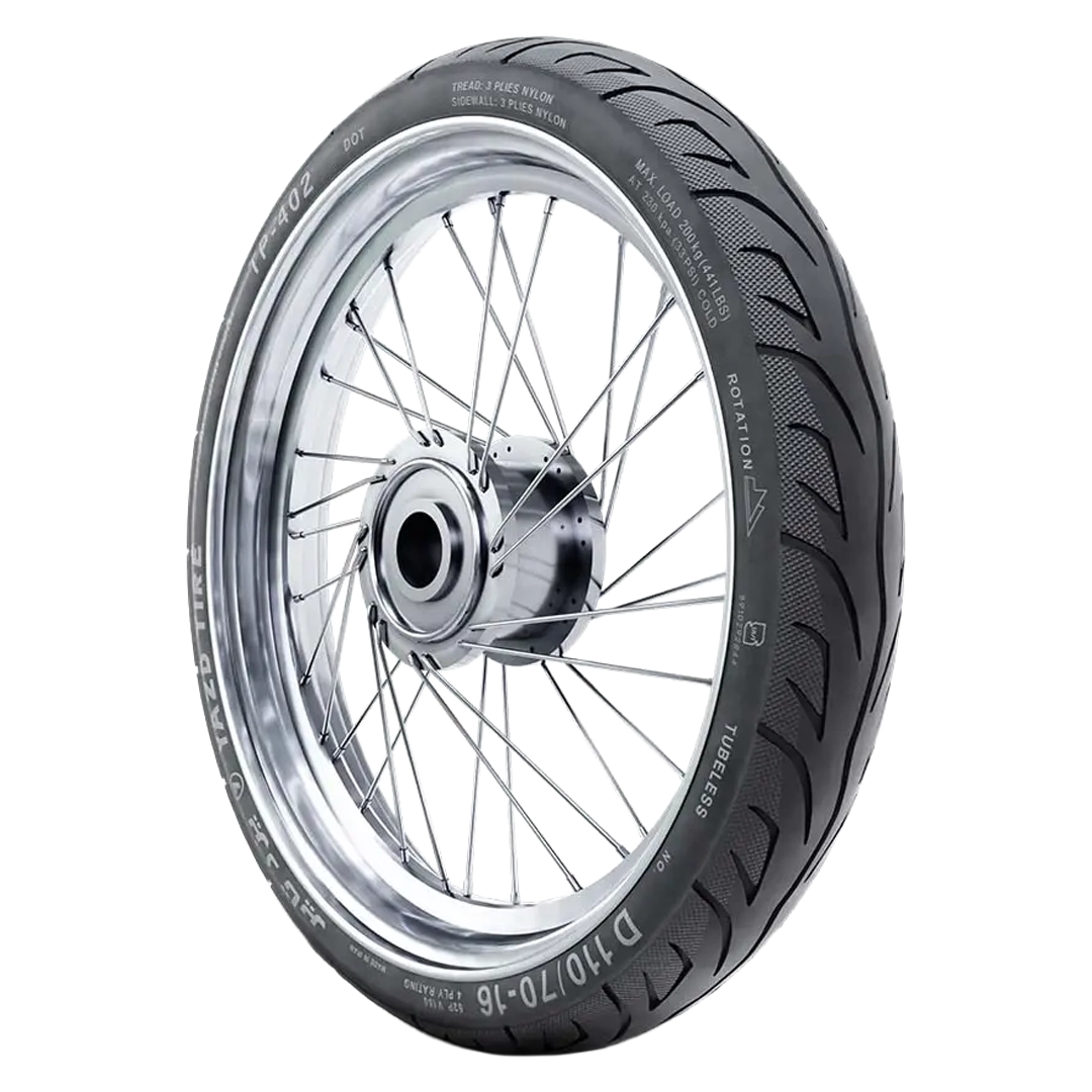 لاستیک یزد تایر 110/70-16 TP-402