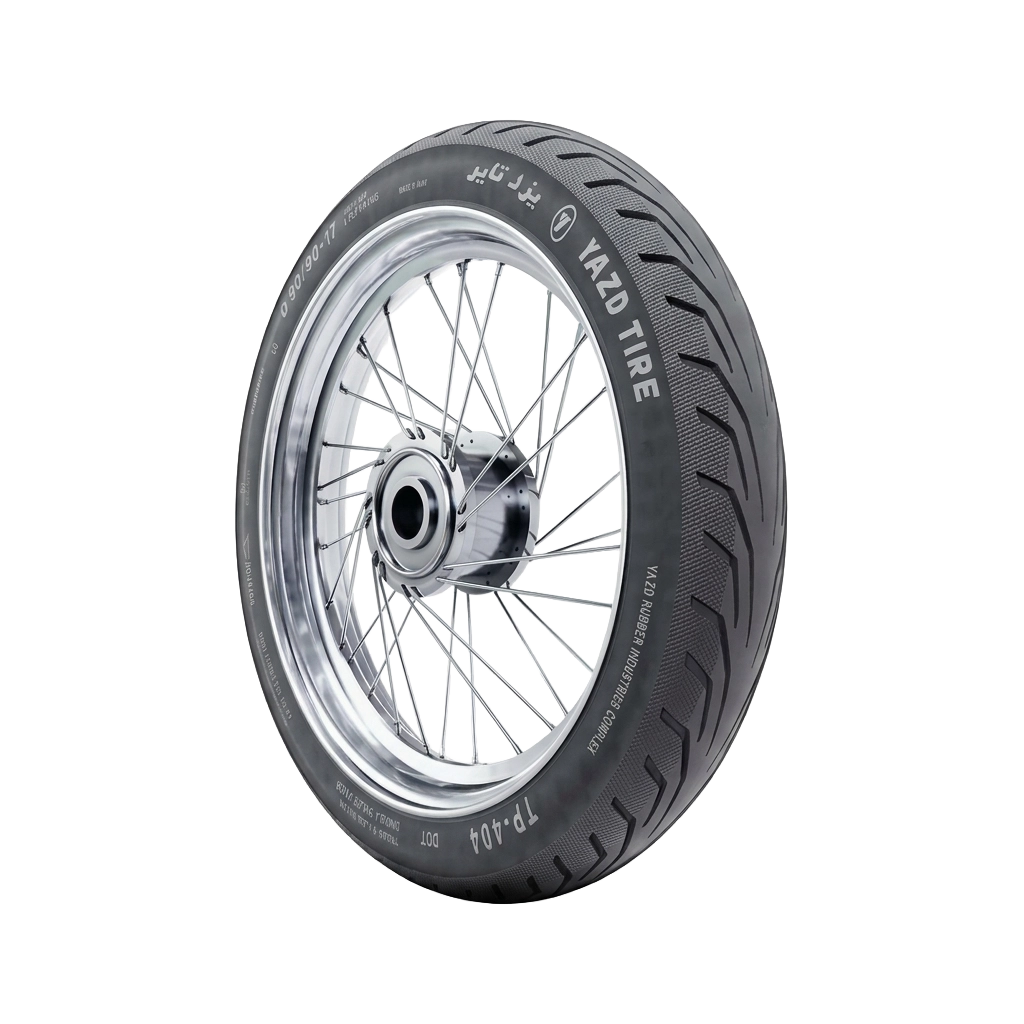 لاستیک یزد تایر 90/90-17 TP-404